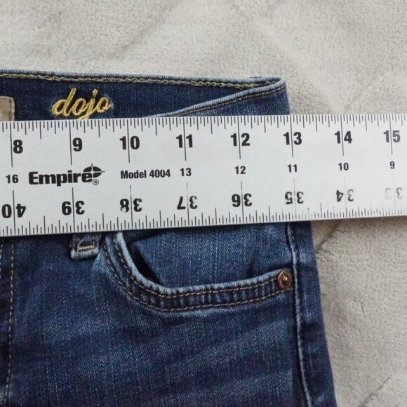 7 For All Mankind Dojo Jeans Womens 26 Wide Leg Western Cowgirl - Picture 6 of 12